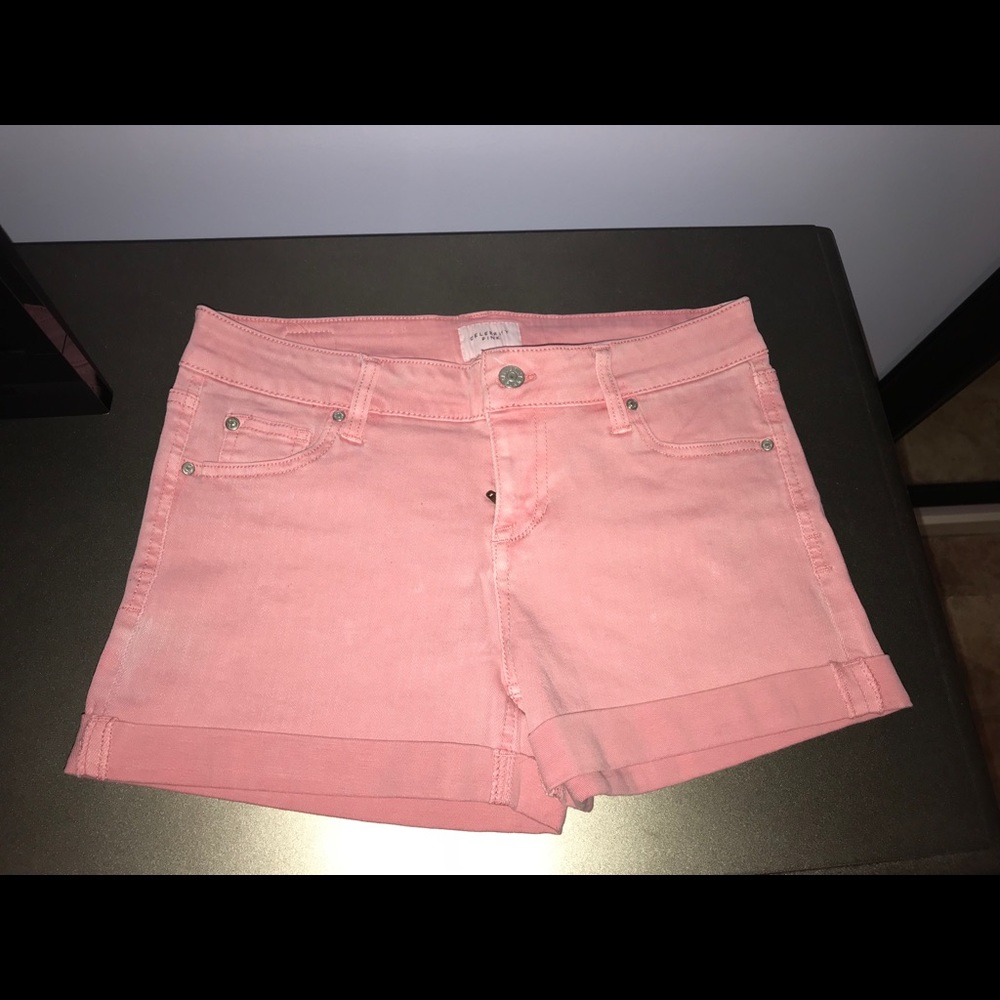 Pink shorts!
